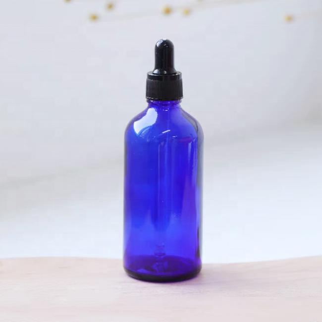 5ml 10ml 15ml 20ml 30ml 50ml 100ml Blue Glass Bottle Dropper Bottle Empty Glass Essential Oil Bottle With Glass Pipette Dropper