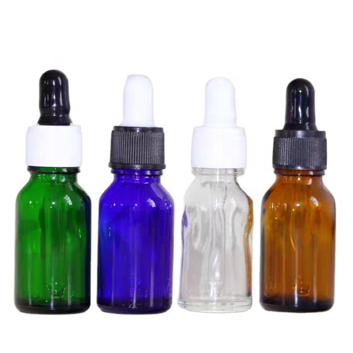 Custom Small Glass Dropper Bottles 1 Oz-60 ml Essential Oils Gold/Pink/Black/Blue 15 ml 30 ml 60 ml Sizes