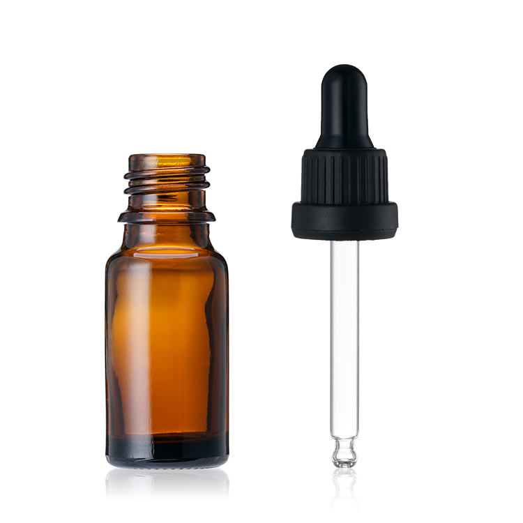 Essential Oil Bottle 5ml 10ml 30ml 50ml 60ml 100ml Amber Glass Bottle Tamper Evident Glass Dropper Bottles for Serum Lotion