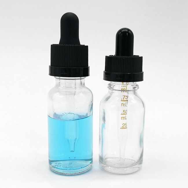 10ml Amber Essential Oil Cylinder Glass Dropper Bottle With Bamboo Cap for Cosmetic Use for Hair Body Facial Serum Oil