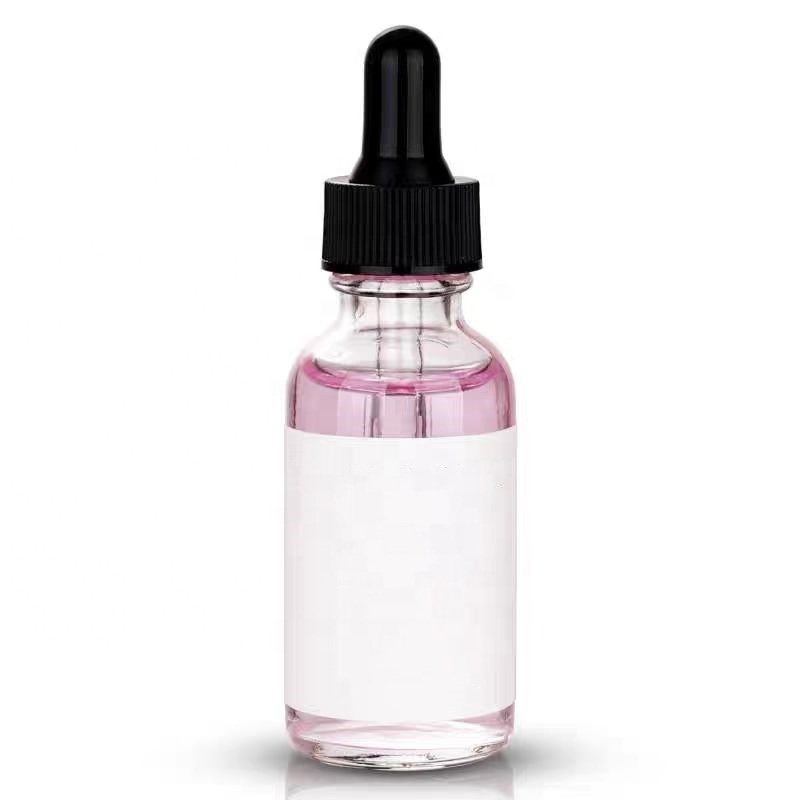 Wholesale Empty Essential Oil Use Boston Clear Glass Bottles With Screw Cap Dropper Bottle 1oz 30ml 2oz