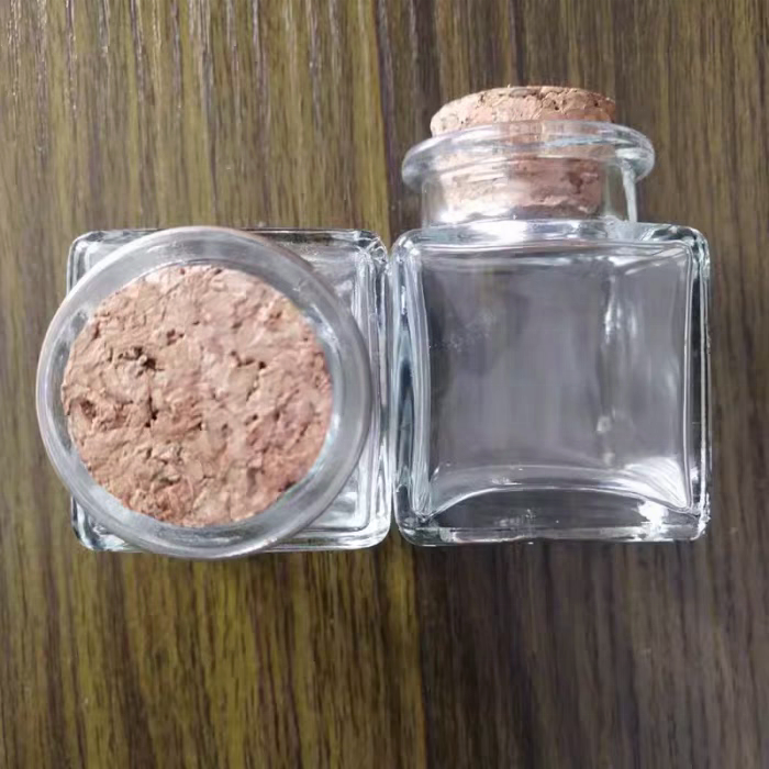 Spice Jar 50ml Mini 1oz Empty Practical Kitchen Food Spice Storage Jar With Cork
