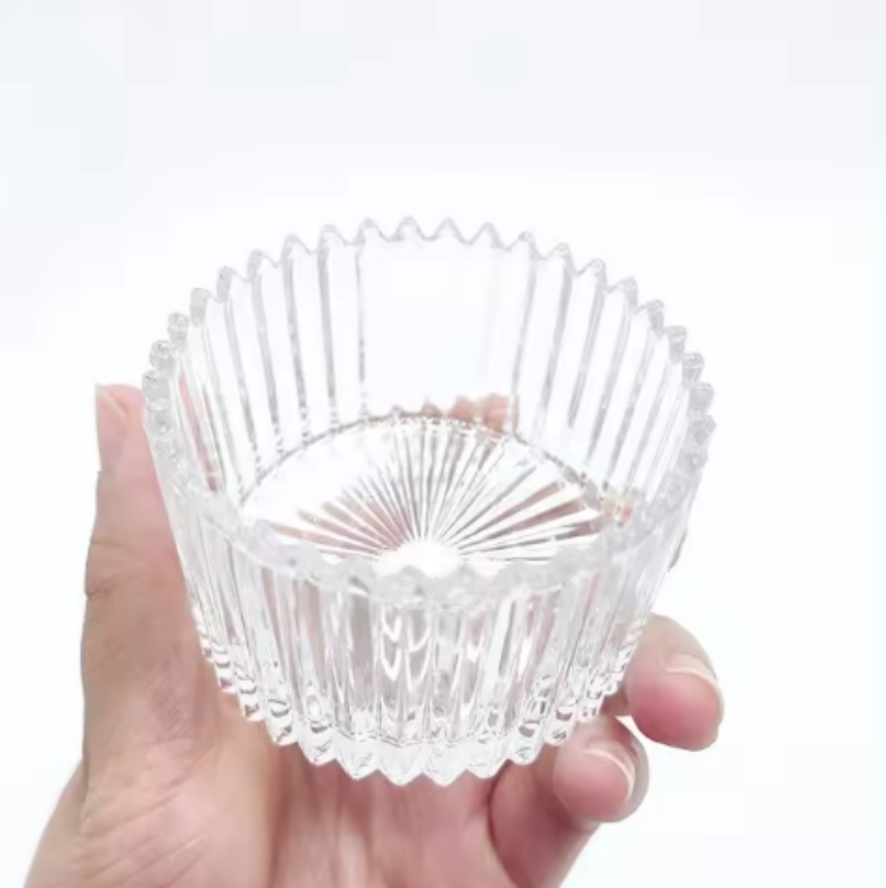 Storage Jar European Crystal Glass Candy Bowl With Cover Sugar Cans Candy Box Jewelry Storage Jar Kitchen Storage Jar