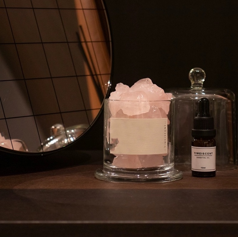 210ml/390ml/760ml High Quality Creative Storage Jar Scented Candle Cup Fragrance Bottle Glass Bell Cover Candle Jar Cup