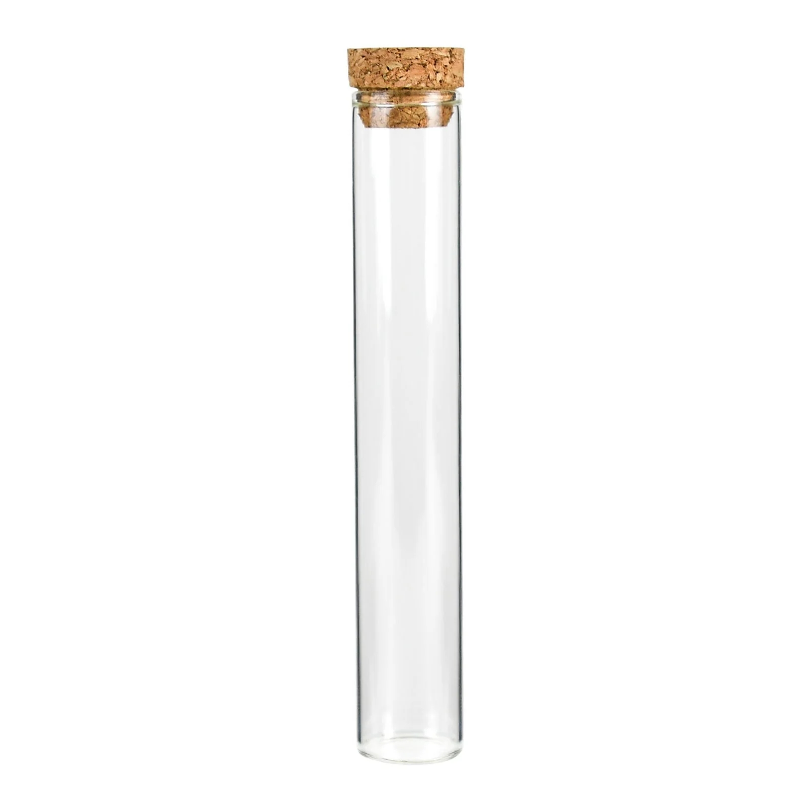 Empty Recyclable Glass Test Tubes With Cork Stoppers Vial Jars Reagent Bottle Party for Favors Candy Bath Salt