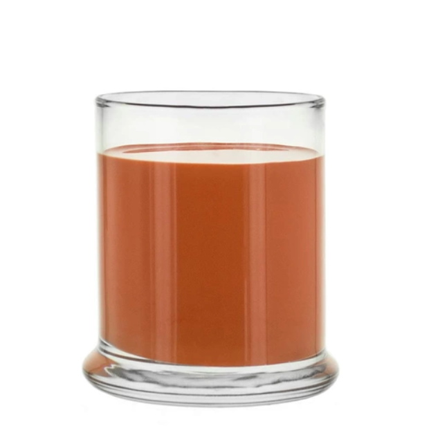Wholesale Transparent White Black Matte Empty 8 Oz 10 Oz 14 Oz Wide Mouth Glass Wax Candle Jar With Wooden Cork Lid