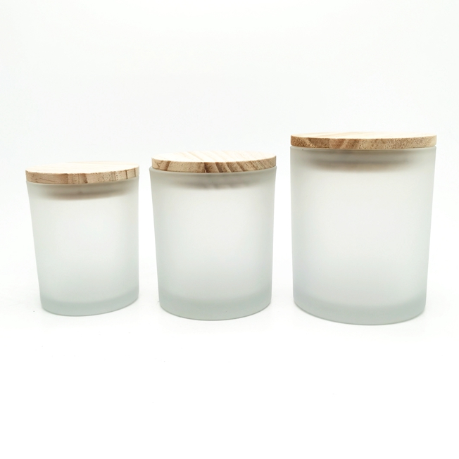 6oz 8oz Customization High Quality Empty Luxury Glass Candle Jars Empty for Candle Making Candle Container