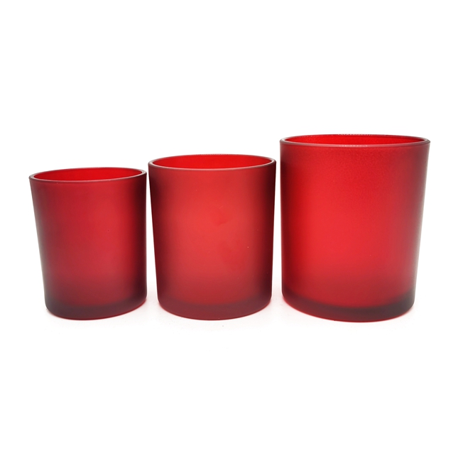 Wholesale Luxury 6oz 8oz 10oz Matte Black White Luxury Empty Glass Candle Jar With Metal Lid Wood Cover