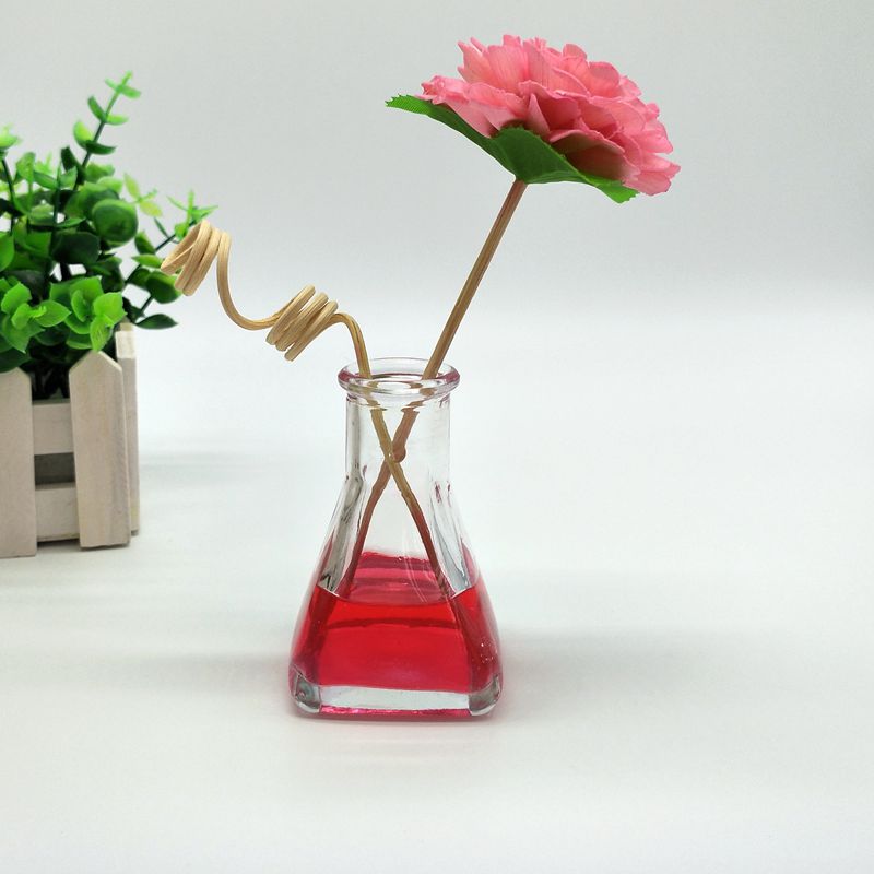 Glass Diffuser Bottle Aromatherapy Jar Container Luxury Black Aroma Reed Diffuser Jars Glass Empty Glass Jars for Diffuser