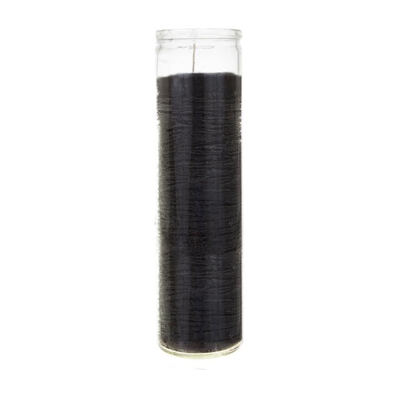 7 Day Devotional 8 Inch Tall Prayer Glass Container Cylindrical Empty Glass Jar for Religious Memorial Blessing Candles