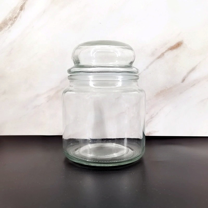 Luxury Handmade Metal Candle Jar Container Lid 3.5oz-24oz Empty Glass Candle Holder Customizable Logo Weddings Home Decoration