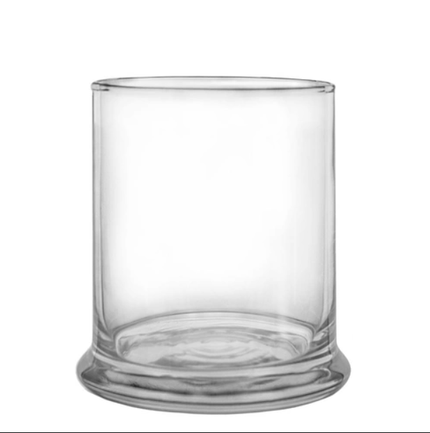 Custom Tall Clear Classic Candle Holder Cylinder Glass Prayer Votive Religious Candle Jar for Wedding House Decoration Glass Jar Glass Bottle