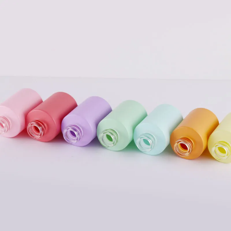 Luxury Skincare Packaging Empty Flat Shoulder Dropper Glass Cream Lotion Spray Pump Serum Bottle 30ml
