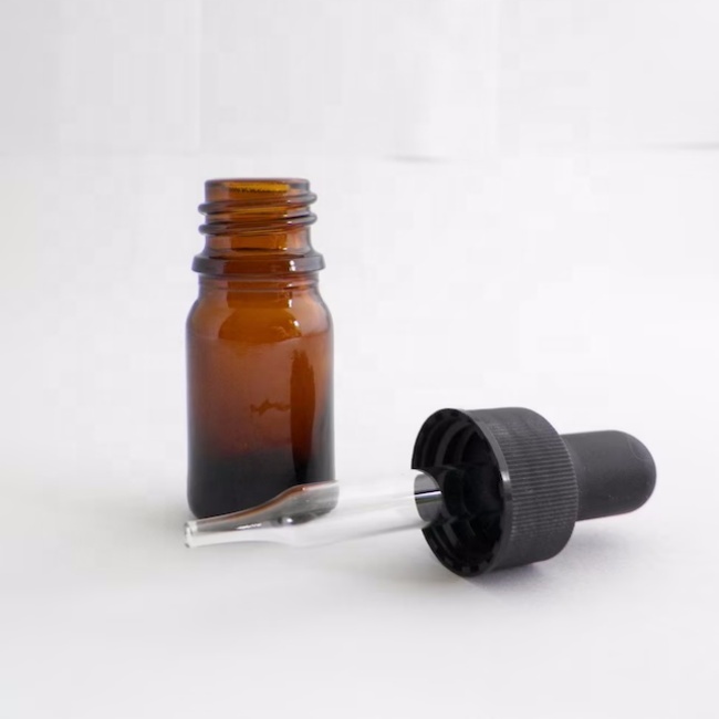 SMALL 5Ml GLASS DROPPER Top BOTTLEs. 1/6 Oz Amber Cute Mini Tincture, Aromatherapy, Essential Oils