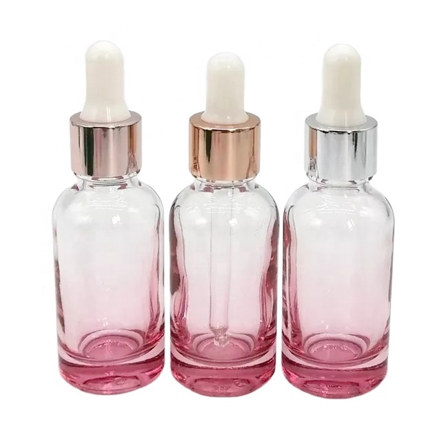 30ml Essential Oil Bottle 15ml Custom Color Glass Dropper Bottle 10ml Matte Clear Glass Bottle With Dropper for Perfume