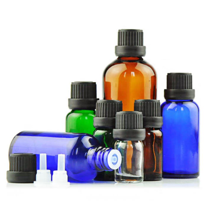 Custom Small Glass Dropper Bottles 1 Oz-60 ml Essential Oils Gold/Pink/Black/Blue 15 ml 30 ml 60 ml Sizes