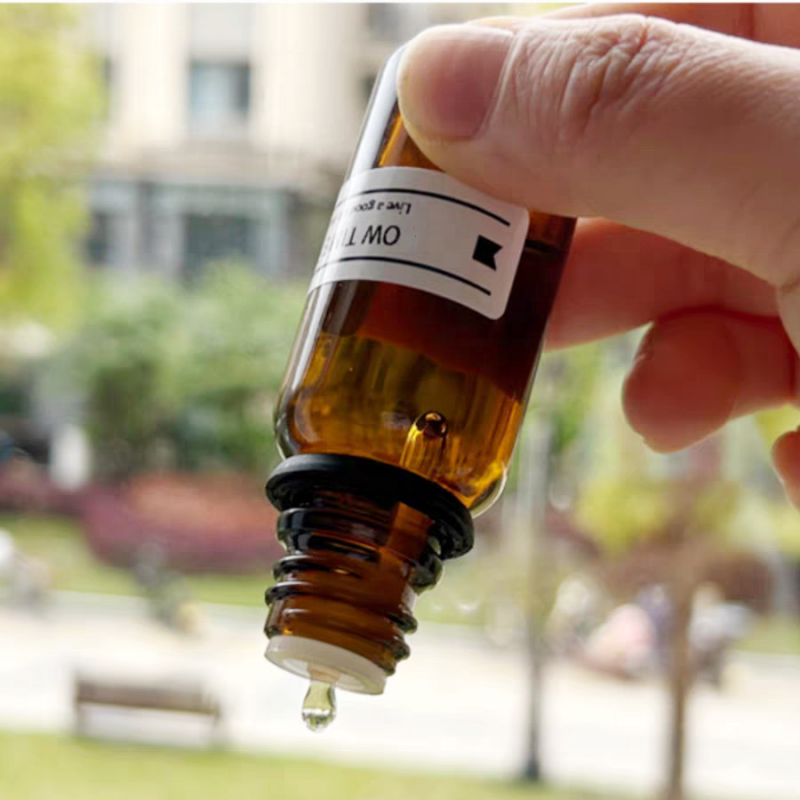 Essential Oil Glass Bottle Amber Aroma Diffuser Bottle 10ml 15ml 20ml 30ml 50ml 100ml Glass Dropper Bottle With Tamperproof Cap