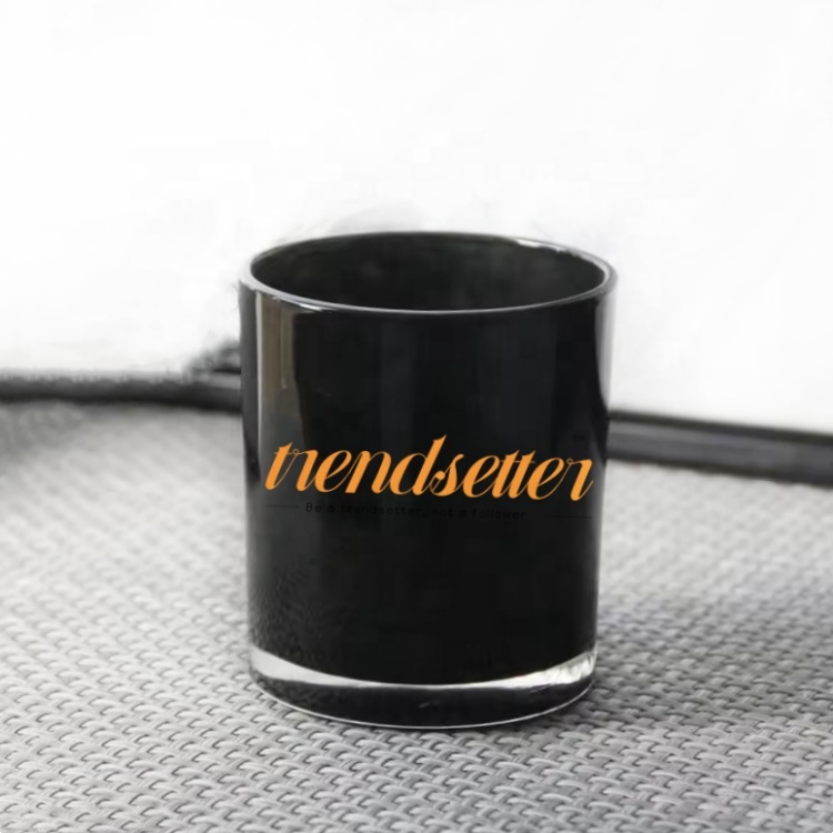High-Quality Candle Container Clear Glass Jar Candle Holder Candle Jar