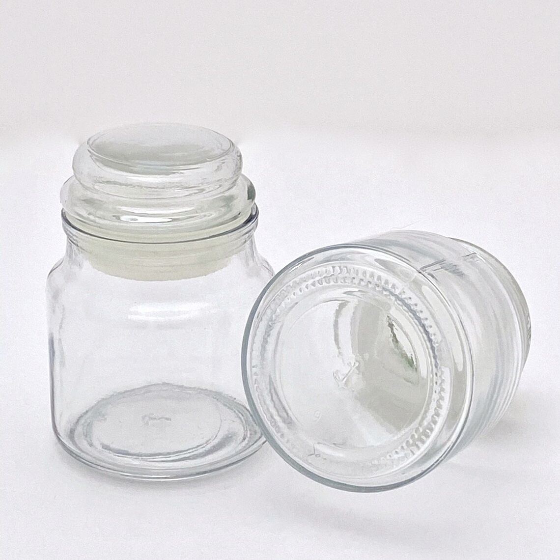 Luxury Clear Empty Glass Candle Jar Large Glass Container for Making Scented Candle