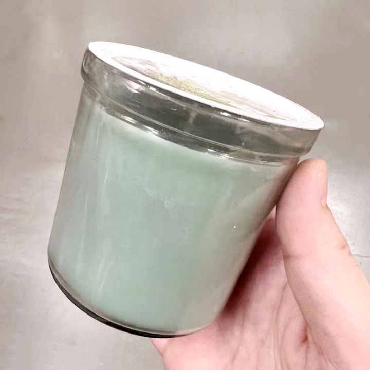 Wide-Mouth Clear Glass Candle Vessel Holder 50ml Empty Jar With Easy Open End and Screen Printing for Household Products