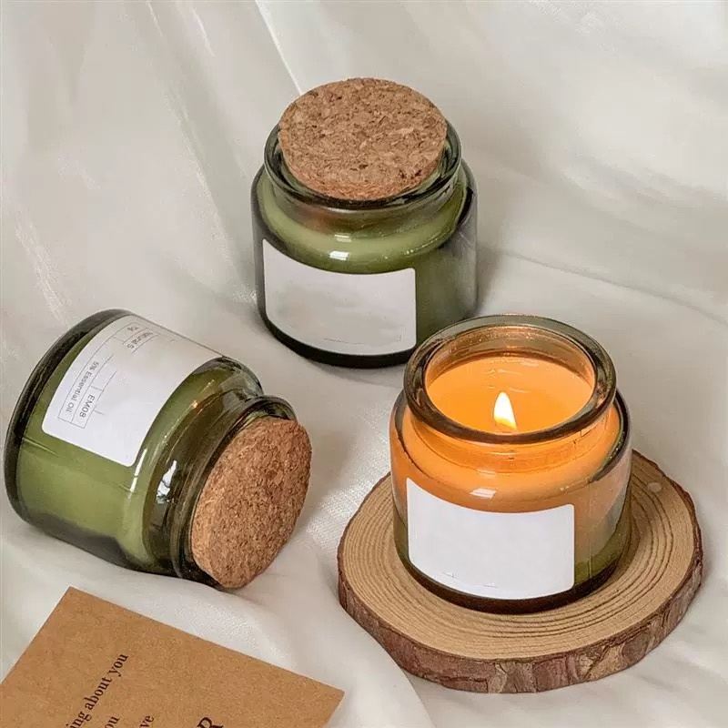 Candle Boxes Packaging Luxury White With Lid Scented Candles Jars for Home Wedding