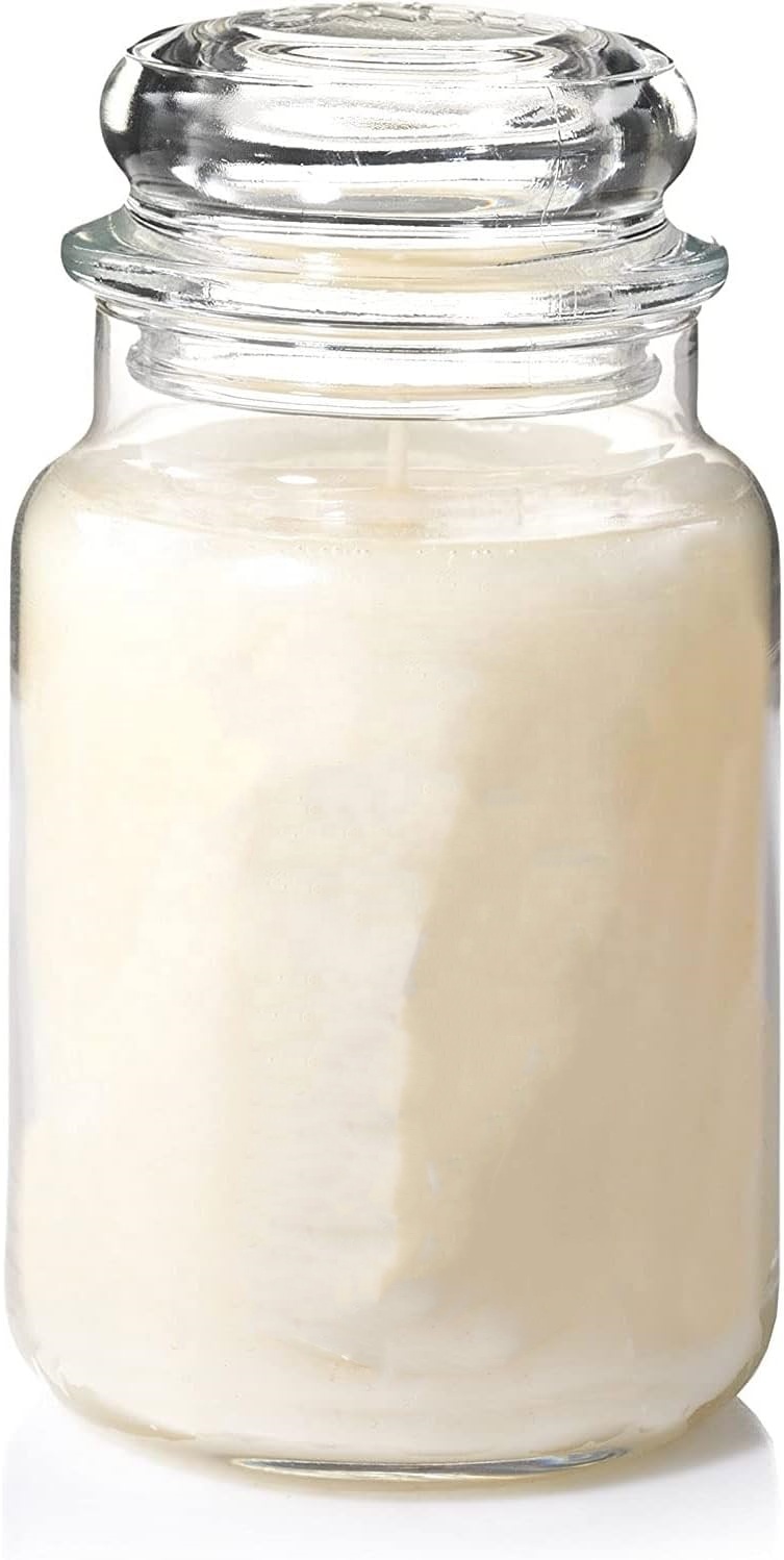Wholesale Empty Candle Container 120ml 350ml 500ml LuxuryClear Glass Candle Jar With Glass Lid