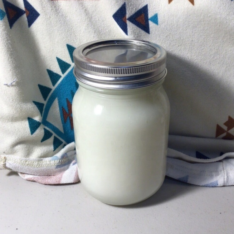 16oz Mason Jar Candle Homemade Glass Candle Holder with Lantern Style Durable and Elegant Vessel for Your Candles