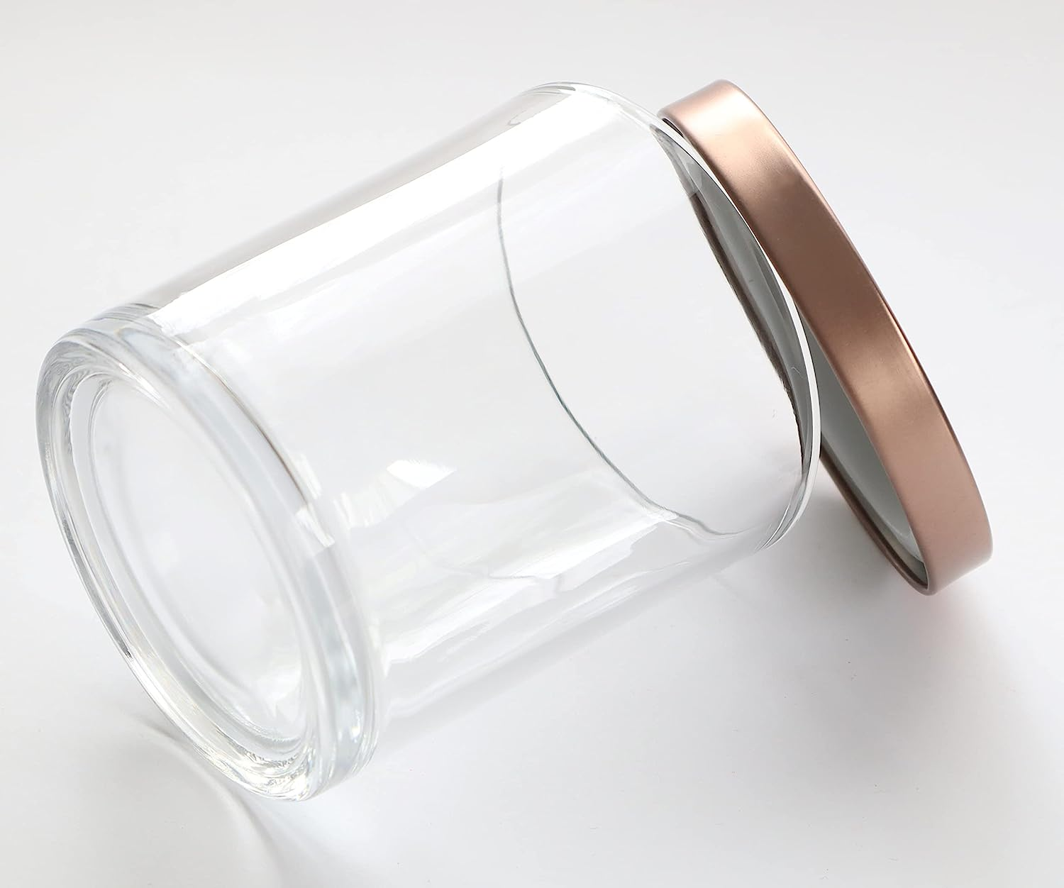 Wholesale Customized Luxury Frosted Empty Glass Candle Jars for Candle Making
