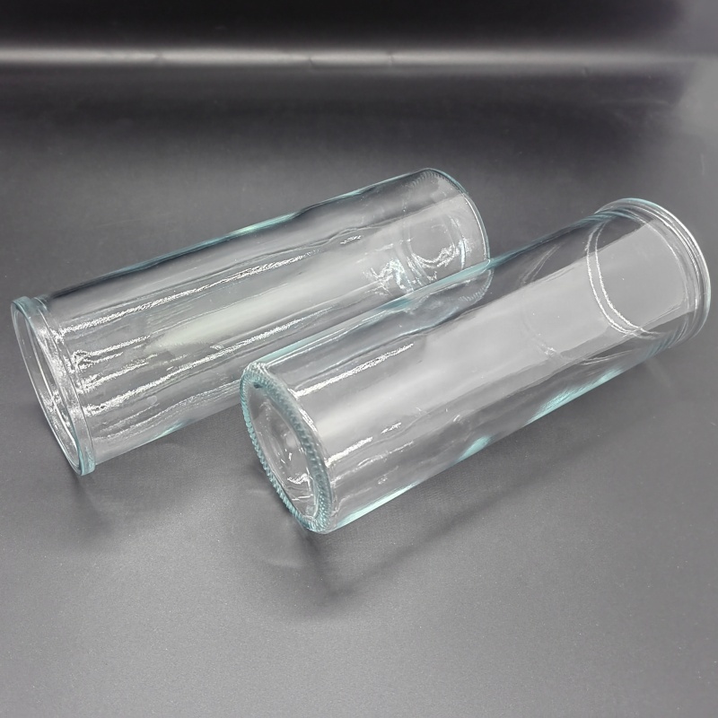 Wholesale Tall Glass Candle Holder Pillar Candlestick Glass Candle Holder Glass Candle Holder