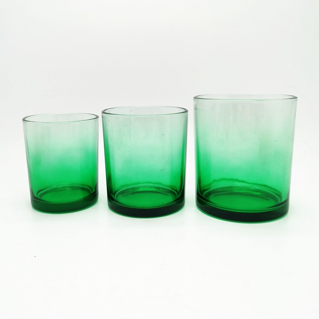 High Quality 3oz 4oz 6oz 8oz 10oz 12oz 14oz  Straight Bottom Base Glass Candle Jars With Wooden Lids Wholesale Cream Jar