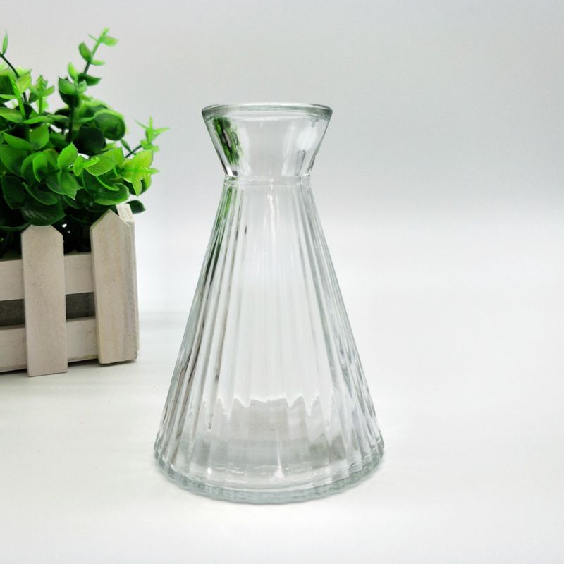 Glass Diffuser Bottle Aromatherapy Jar Container Luxury Black Aroma Reed Diffuser Jars Glass Empty Glass Jars for Diffuser