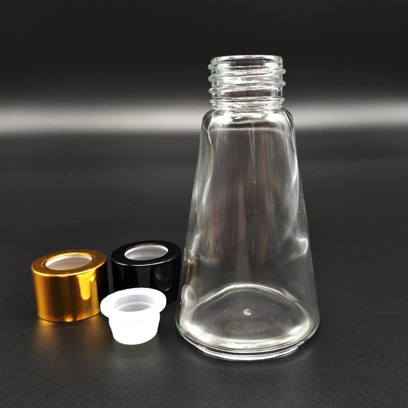 In Stock Home Fragrance Aromatherapy Oil Diffuser Bottle Large 100ml 200ml 500ml Glass Bottle Square/round Shape Reed Stopper