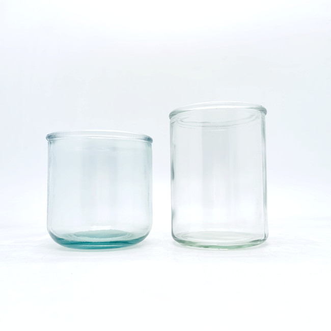 Candles 6 Pcs Unscented  Glass Container Candle, Premium Wax Candles Jar for Sanctuary