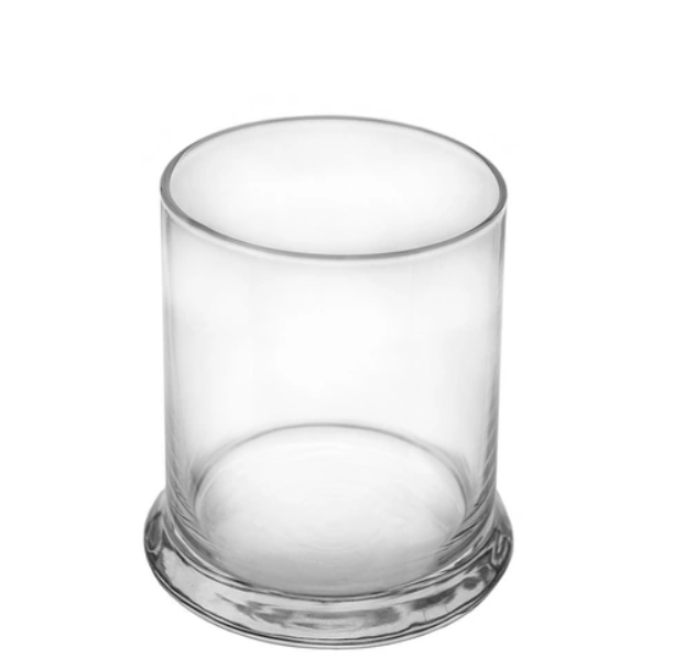 Custom Tall Clear Classic Candle Holder Cylinder Glass Prayer Votive Religious Candle Jar for Wedding House Decoration Glass Jar Glass Bottle