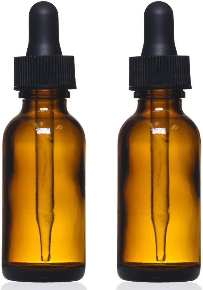 5mL to 100mL Glass Cosmetic Essential Oil Dropper Bottles With Screen Printing Surface Handling