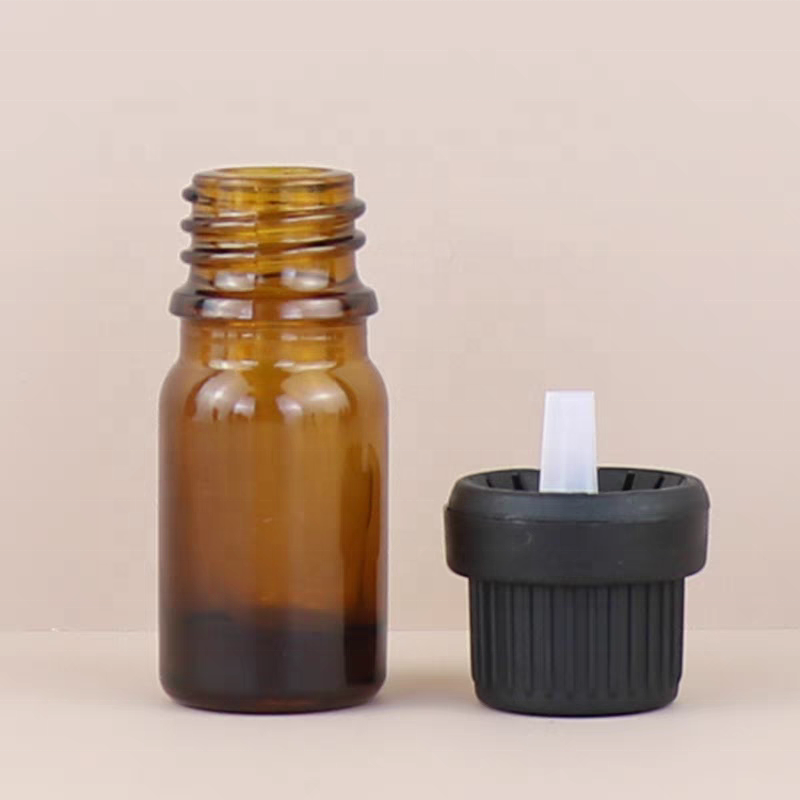 5ml 10ml 15ml 20ml 30ml 50ml 60ml 100ml Amber Matte Essential Oil Bottle Dropper Glass Bottle With Orifice Reducer Cap
