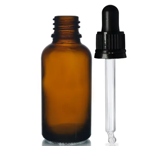 5ml 10ml 15ml 20ml 30ml 50ml 100ml Amber Glass Dropper Bottle Essential Oil Bottle