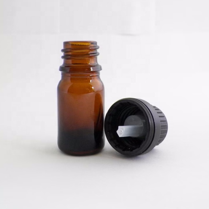 SMALL 5Ml GLASS DROPPER Top BOTTLEs. 1/6 Oz Amber Cute Mini Tincture, Aromatherapy, Essential Oils