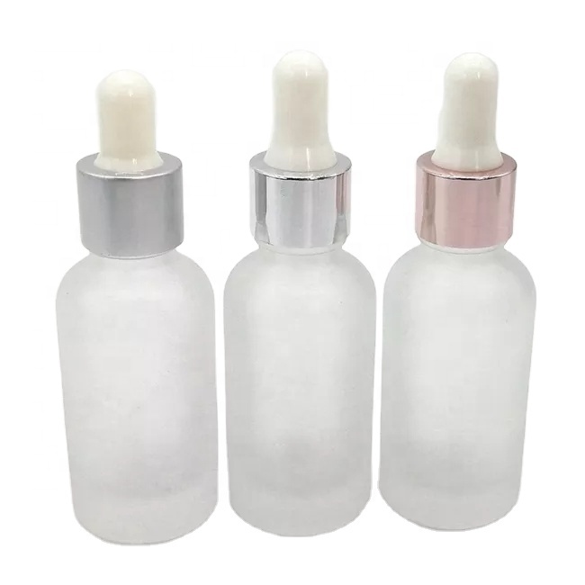 30ml Essential Oil Bottle 15ml Custom Color Glass Dropper Bottle 10ml Matte Clear Glass Bottle With Dropper for Perfume