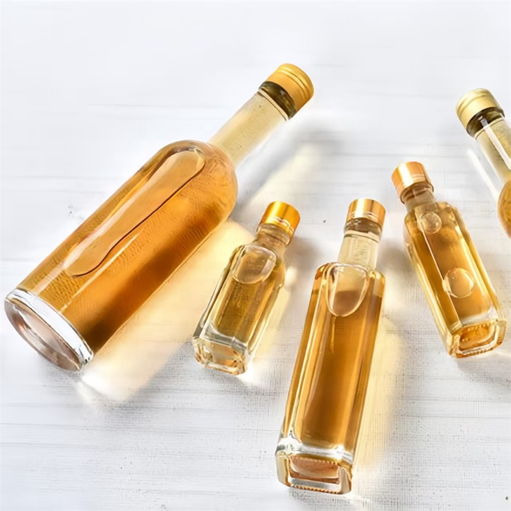 Green/amber Glass Olive Oil Bottle Empty Olive Oil Glass Bottle for 250ml 500ml 750ml 1000ml Customized