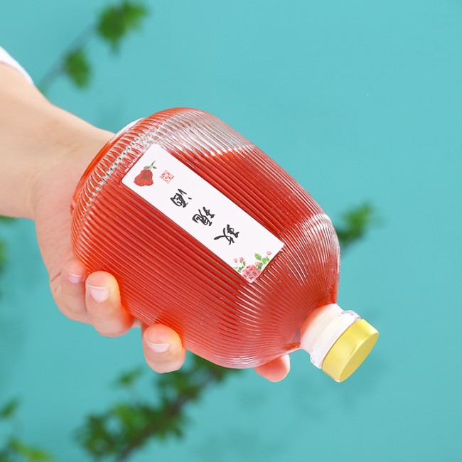 Alcoholic Beverage Juice Liquor Wine Fruit Wine Whiskey Clear Vodka Glass Bottles for Alcoholic Beverages