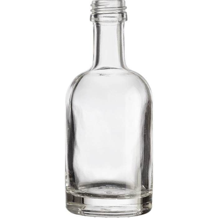 Spirits Liquid 750 ml Clear Glass Jimmy Lee Liquor Bottle W/Natural Wood Synthetic Bar Top Cork, 29 X 19.5 mm Shank