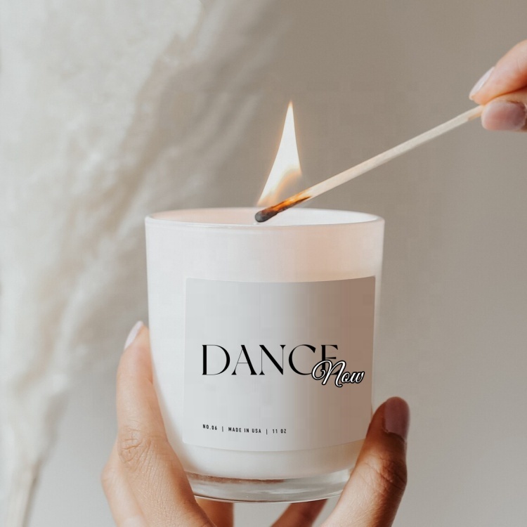 High-Quality Candle Container Clear Glass Jar Candle Holder Candle Jar