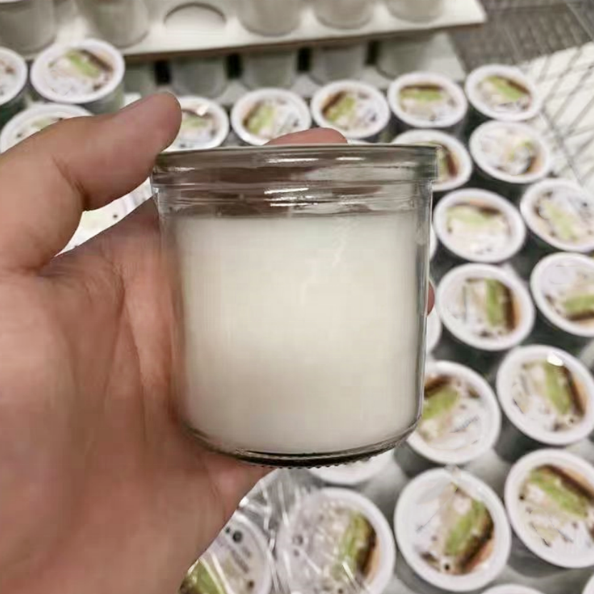 Wholesale Customized Luxury clear Empty Glass Candle Jars for Candle Making