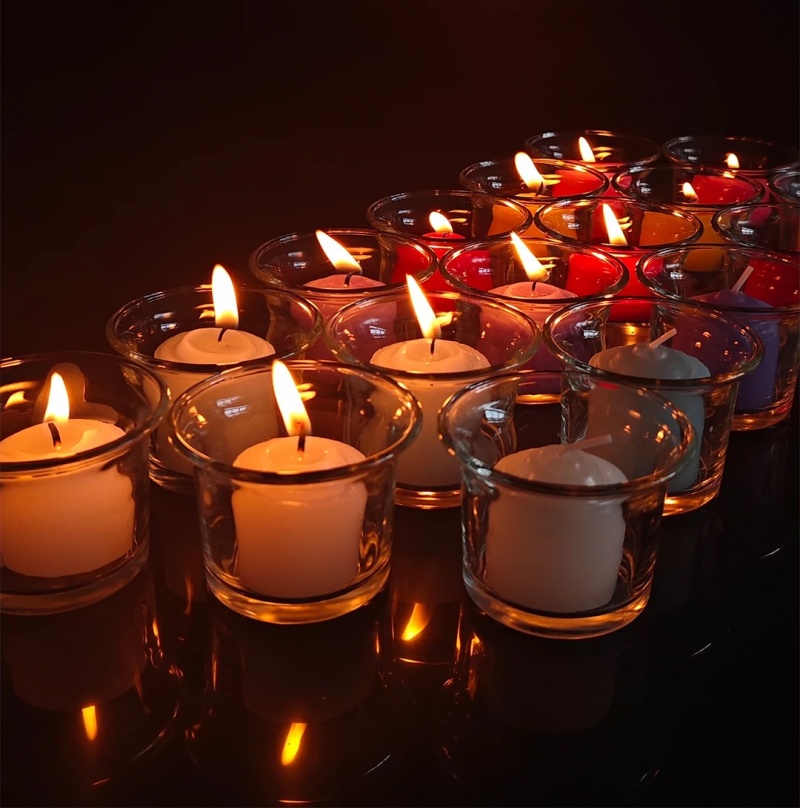 Lowest Price 60ml Wide Mouth Glass Candle Container Candle Jar Customized the Color of the Jar