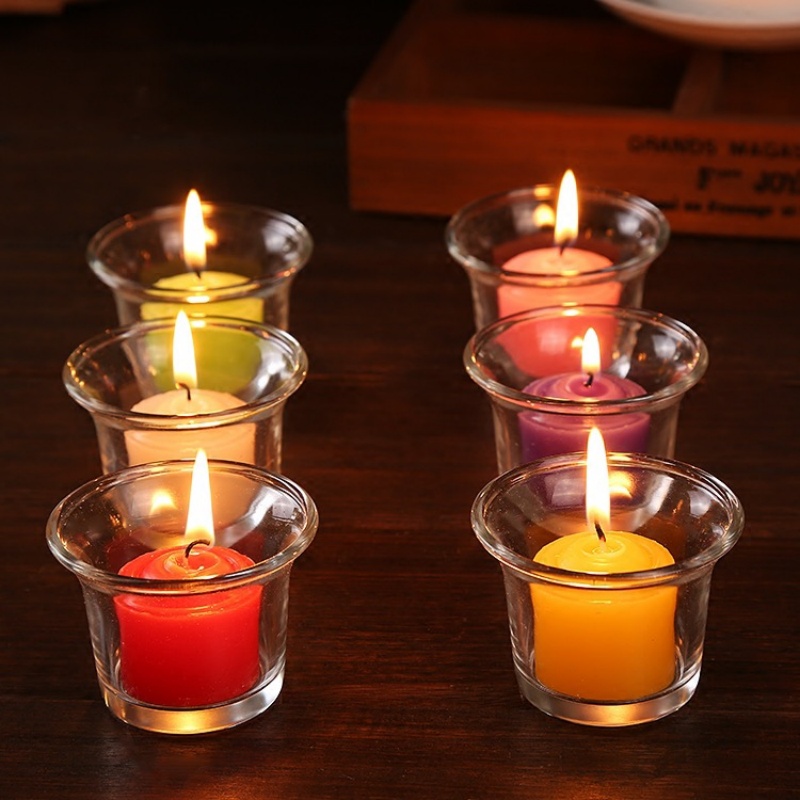 Hanging Votive Tealight Glass for Wedding Hanging Votive Tealight Glass for Wedding Clear Glass Tealight Candle Holder