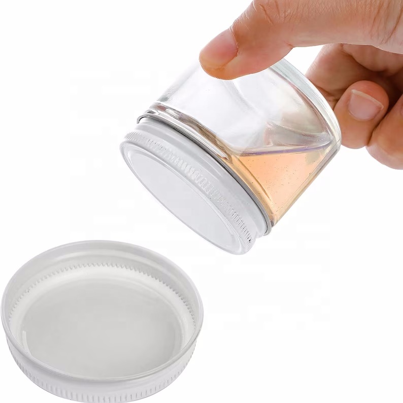 4oz 8oz 16oz 120ml 250ml 500ml Amber Clear Luxury Empty Straight Sided 250g Amber Glass Candle Jar for Cosmetics With Metal Lid