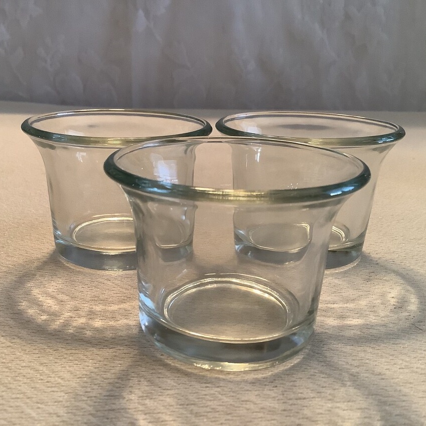 Luxury Factory Glass Votive Candle Holder Cylinder Cover With Offset Printing for Home Use or Decorative Condominums Container
