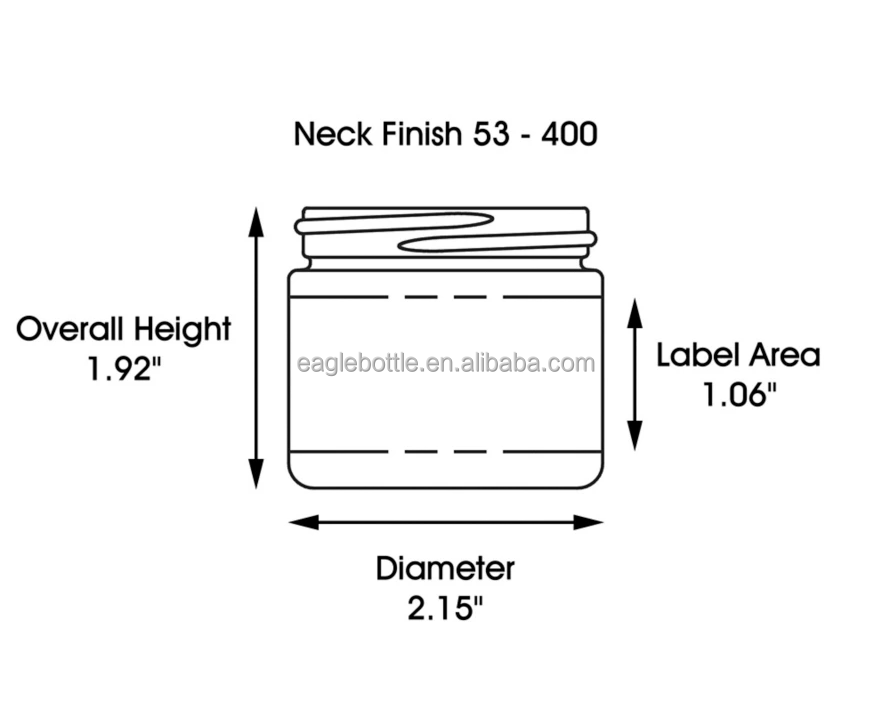 Luxury Clear Empty 4oz Glass Candle Jars for Making Candles Thick Glass Jars With Metal Cap