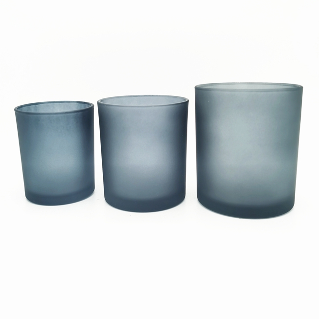 6oz 8oz Customization High Quality Empty Luxury Glass Candle Jars Empty for Candle Making Candle Container